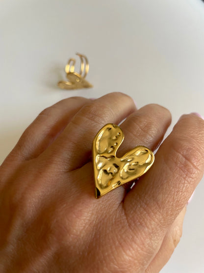 Florence Heart Ring