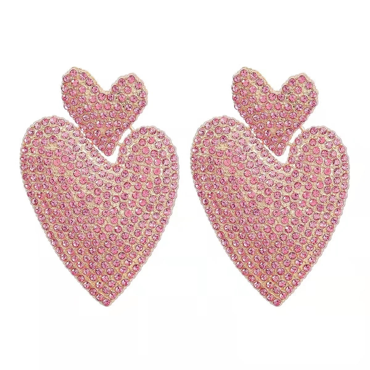 Lumina Heart Dangle Earrings