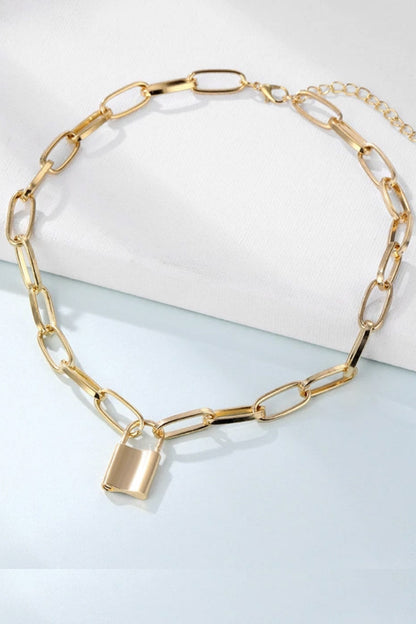 Padlock Necklace