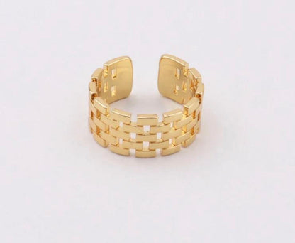 Link Chain Band Ring