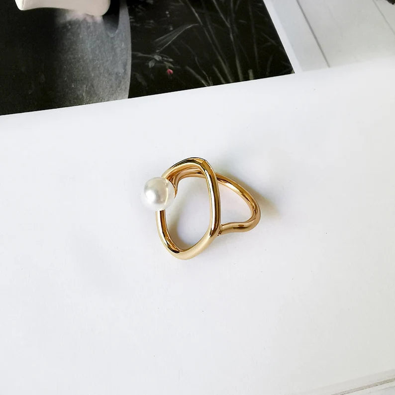 Oyster Pearl Ring
